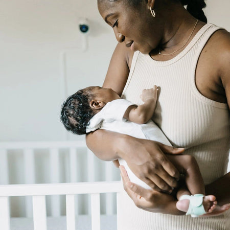 Dream Sock + Cam 2 Owlet - Rosa Antico