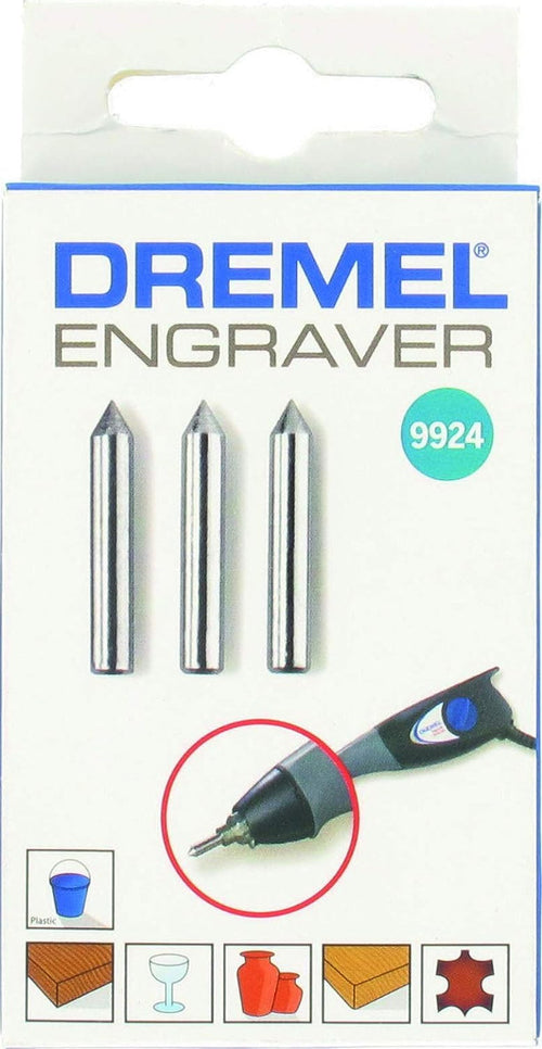 DREMEL---3-PUNTE-ENGRAVER-PER-INCISIONE-IN-CARBURO