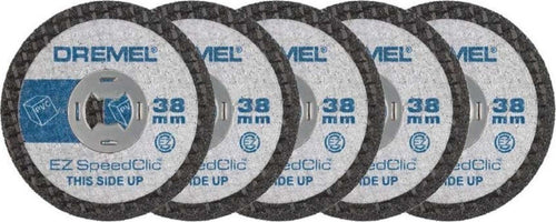 DREMEL---SPEEDCLIC-SET-5-DISCHI-38-MM-DA-TAGLIO-PLASTICA
