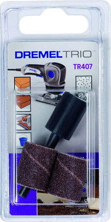 DREMEL-TRIO-TR407-PERNO-CON-2-CILINDRI-ABRASIVI-GRANA-60