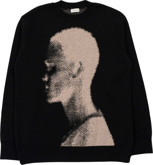 DRIES-VAN-NOTEN-Moses-Sweater-in-Black-da-uomo