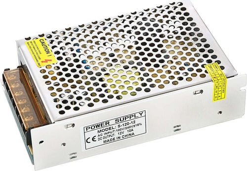 DRIVER ALIMENTATORE TRASFORMATORE STABILIZZATO SWITCH TRIMMER 220V-12V 10 AMPERE Fai da te/Materiale elettrico/Trasformatori Trade Shop italia - Napoli, Commerciovirtuoso.it