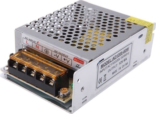 DRIVER ALIMENTATORE TRASFORMATORE STABILIZZATO SWITCH TRIMMER 220V-12V 5 AMPERE Fai da te/Materiale elettrico/Trasformatori Trade Shop italia - Napoli, Commerciovirtuoso.it