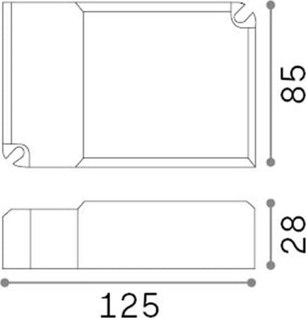 Driver-Dali-Push-Fly-Materie-Plastiche-60W-1400Ma