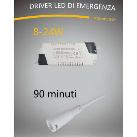 Driver-Led-Per-Luci-Emergenza-Alimentatore-Trasformatore-Pannelli-Led-Ip30-8-24w