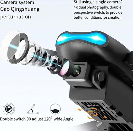 Drone Pieghevole Con Fotocamera 1080p Telecomando Smartphone Wifi 2.4ghz Q-fa98 Giochi e giocattoli/Veicoli/Radiocomandati e telecomandati/Velivoli/Droni Trade Shop italia - Napoli, Commerciovirtuoso.it