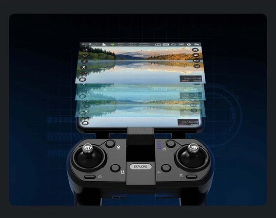 Drone Quadcopter Wifi Gts01 Gps Fotocamera Ultra 8k Con Controller Smartphone Giochi e giocattoli/Veicoli/Radiocomandati e telecomandati/Velivoli/Droni Trade Shop italia - Napoli, Commerciovirtuoso.it