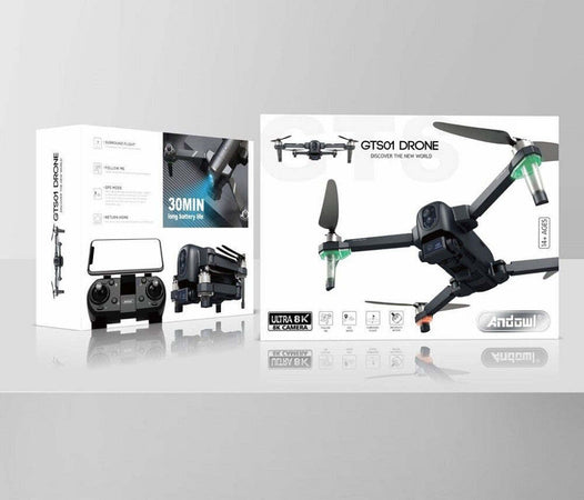 Drone Quadcopter Wifi Gts01 Gps Fotocamera Ultra 8k Con Controller Smartphone Giochi e giocattoli/Veicoli/Radiocomandati e telecomandati/Velivoli/Droni Trade Shop italia - Napoli, Commerciovirtuoso.it