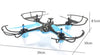 Drone Radiocomandato H235 Quadricottero Wifi App Control Camera 2.4 Ghz 6 Axis Giochi Telecomandati Trade Shop italia - Napoli, Commerciovirtuoso.it