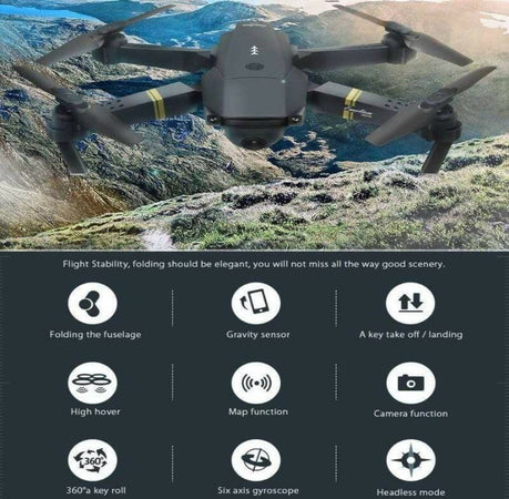 Drone wifi 2.4 mhz con telecamera 1080p Elettronica/Elettronica per veicoli/Elettronica per l'aviazione/GPS aeronautici TradeKard - Acerra, Commerciovirtuoso.it