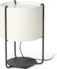 DRUM Lampada da tavolo nera/beige Illuminazione/Illuminazione per interni/Lampade/Lampade da tavolo e abat-jour Led Mall Home - Napoli, Commerciovirtuoso.it