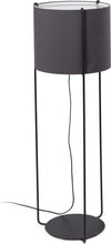 DRUM Lampada da terra nera/grigio Illuminazione/Illuminazione per interni/Lampade/Lampade da terra Led Mall Home - Napoli, Commerciovirtuoso.it
