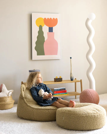 Pouf Wigiwama Matcha Bear Beanbag