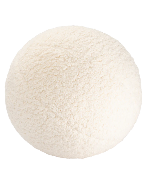 Cuscino Wigiwama Cream White Ball Cushion