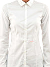 Dsquared-2-Camicia-Bianca-Donna-Logo-Ricamato-Mod.S75DL0189S36271010-da-donna