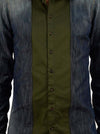 Dsquared-2-Camicia-Jeans-Blu-Uomo-Inserto-Tessuto-Mod.S74DL0570S30114470-da-uomo