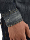 Dsquared-2-Camicia-Jeans-Blu-Uomo-Inserto-Tessuto-Mod.S74DL0570S30114470-da-uomo