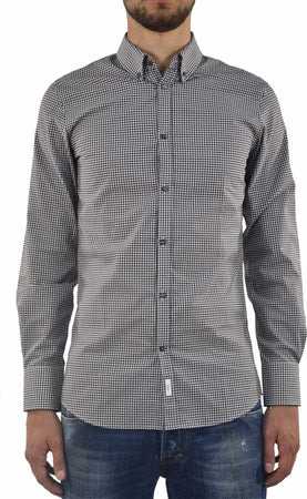 Dsquared-2-Camicia-Marrone-Uomo-Quadretti-Mod.-S74DL0535S41785143-da-uomo