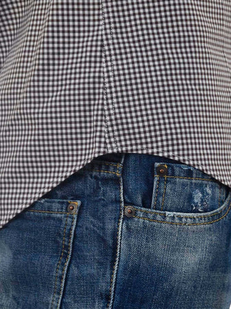 Dsquared-2-Camicia-Marrone-Uomo-Quadretti-Mod.-S74DL0535S41785143-da-uomo