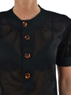Dsquared-2-Camicietta-Nera-Donna-Bottoni-Mod.S75DL0183S35278090-da-donna