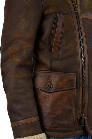 Dsquared-2-Cappotto-Montone-Lungo-Marrone-Uomo-Mod.S74AA0044SX7948143-da-uomo