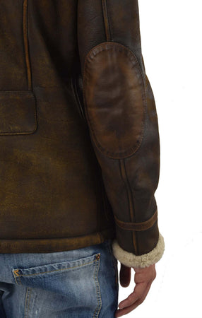 Dsquared-2-Cappotto-Montone-Lungo-Marrone-Uomo-Mod.S74AA0044SX7948143-da-uomo