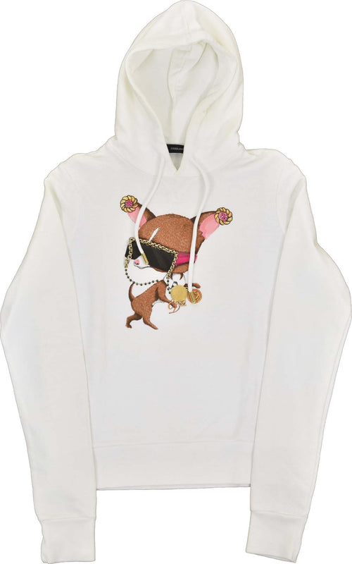 Dsquared-2-Felpa-Cappuccio-Cotone-Donna-Bianca-Mod.-S75GP0261S25034010-da-donna