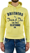 Dsquared-2-Felpa-Gialla-Uomo-Cotone-Mod.S74GU0056S25217169-da-uomo
