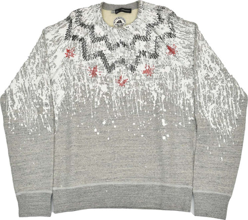 Dsquared-2-Felpa-Grigia-Uomo-Cotone-Stampa-Crack-Mod.S71GU0001S25148858M-da-uomo