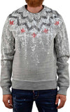 Dsquared-2-Felpa-Grigia-Uomo-Cotone-Stampa-Crack-Mod.S71GU0001S25148858M-da-uomo