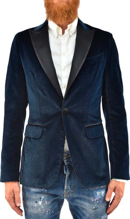 Dsquared-2-Giacca-Blazer-Blu-Uomo-Cotone-Mod.S71BN0514S41984477-da-uomo