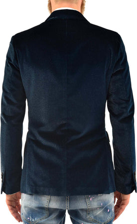 Dsquared-2-Giacca-Blazer-Blu-Uomo-Cotone-Mod.S71BN0514S41984477-da-uomo