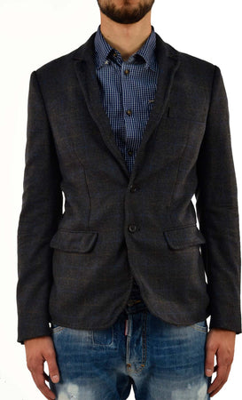 Dsquared-2-Giacca-Blazer-Grigia-Uomo-Cotone-Mod.S74BN0386S41832-da-uomo