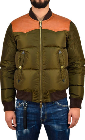Dsquared-2-Giubbotto-Piumino-Verde-Uomo-Poliammide-Mod.S71AM0981S49447727-da-uomo