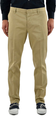 Dsquared-2-Pantalone-Beige-Uomo-Cotone-Bottoni-Mod.S74KA0568S37488020-da-uomo