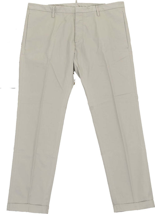 Dsquared-2-Pantalone-Beige-Uomo-Cotone-Bottoni-Mod.S74KA0618S41796800-da-uomo