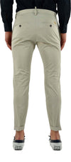 Dsquared-2-Pantalone-Beige-Uomo-Cotone-Bottoni-Mod.S74KA0618S41796800-da-uomo