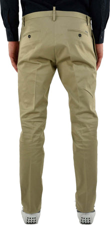 Dsquared-2-Pantalone-Beige-Uomo-Cotone-Bottoni-Mod.S74KA0630S39021115-da-uomo