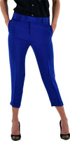 Dsquared-2-Pantalone-Blu-Donna-Seta-Bottoni-Mod.S73KA0190S39923081-da-donna