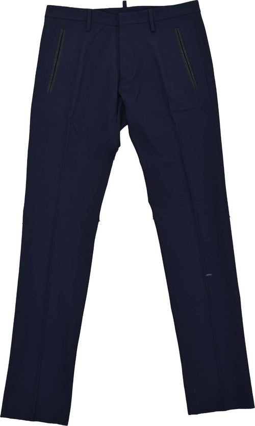 Dsquared-2-Pantalone-Blu-Uomo-Cotone-Bottoni-Mod.S74KA0635S41787524-da-uomo