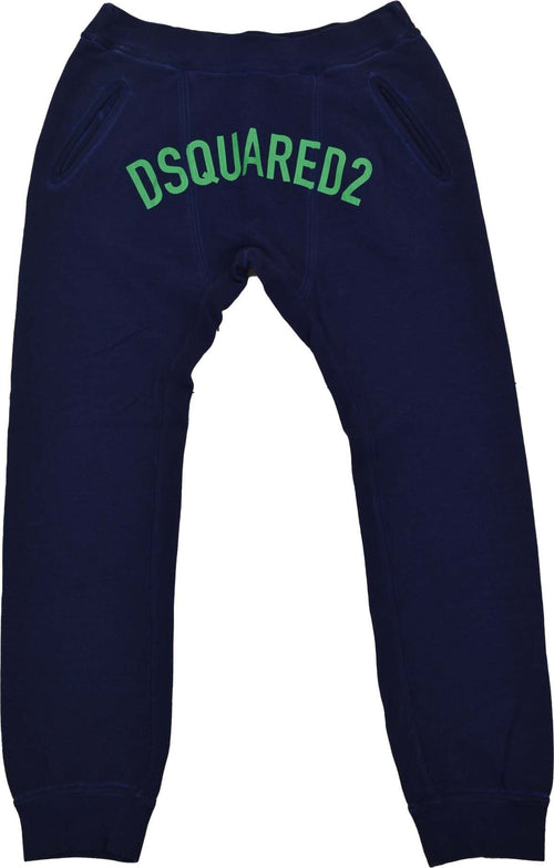 Dsquared-2-Pantalone-di-Tuta-Blu-Uomo-Cotone-Stampa-Mod.-S74KB0177S25030477-da-uomo
