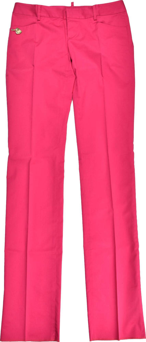 Dsquared-2-Pantalone-Fucsia-Donna-Cotone-Bottoni-Mod.Mod.S72KA0429S40221055-da-donna