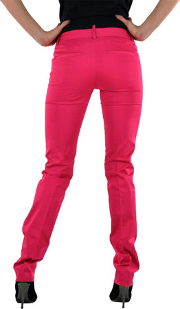 Dsquared-2-Pantalone-Fucsia-Donna-Cotone-Bottoni-Mod.Mod.S72KA0429S40221055-da-donna