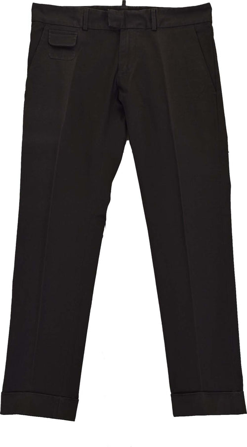 Dsquared-2-Pantalone-Marrone-Uomo-Cotone-Cerniera-Mod.S71KA0698S39021143-da-uomo