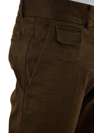 Dsquared-2-Pantalone-Marrone-Uomo-Cotone-Cerniera-Mod.S71KA0698S39021143-da-uomo