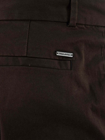 Dsquared-2-Pantalone-Marrone-Uomo-Cotone-Cerniera-Mod.S71KA0698S39021143-da-uomo
