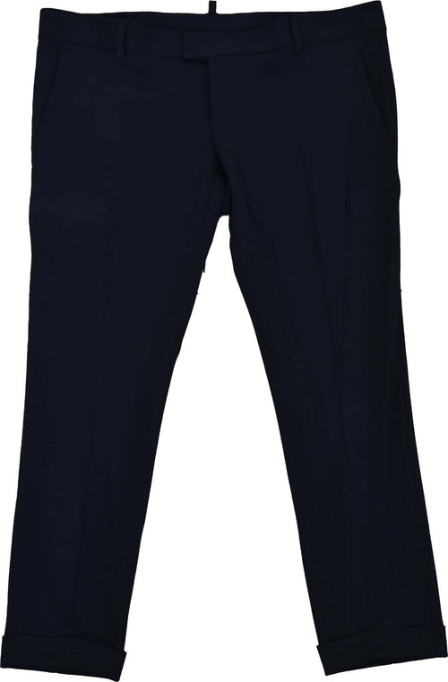 Dsquared-2-Pantalone-Nero-Donna-Lana-Bottoni-Mod.S75KA0414S36258090-da-donna