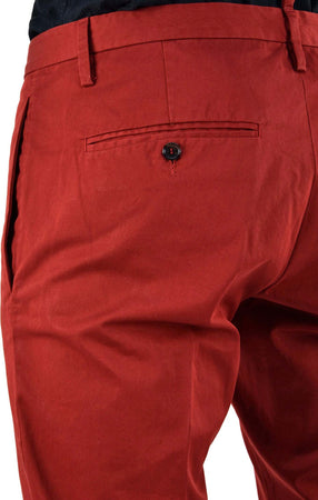 Dsquared-2-Pantalone-Rosso-Uomo-Cotone-Bottoni-Mod.S74KA0618S41796309-da-uomo
