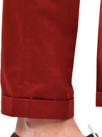 Dsquared-2-Pantalone-Rosso-Uomo-Cotone-Bottoni-Mod.S74KA0618S41796309-da-uomo