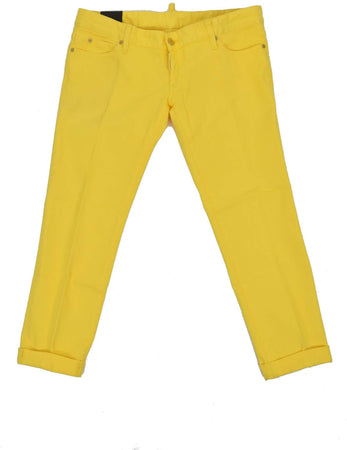 Dsquared-2-Pat-Jean-Giallo-Donna-Cotone-Bottoni-Mod.S75LA0417S39781015-da-donna